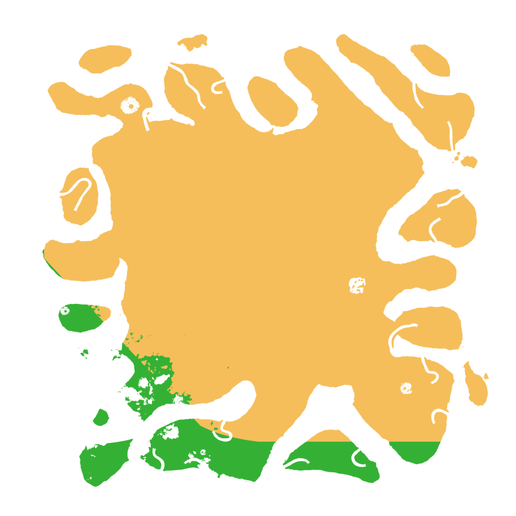 Biome Rust Map: Procedural Map, Size: 4500, Seed: 3995108