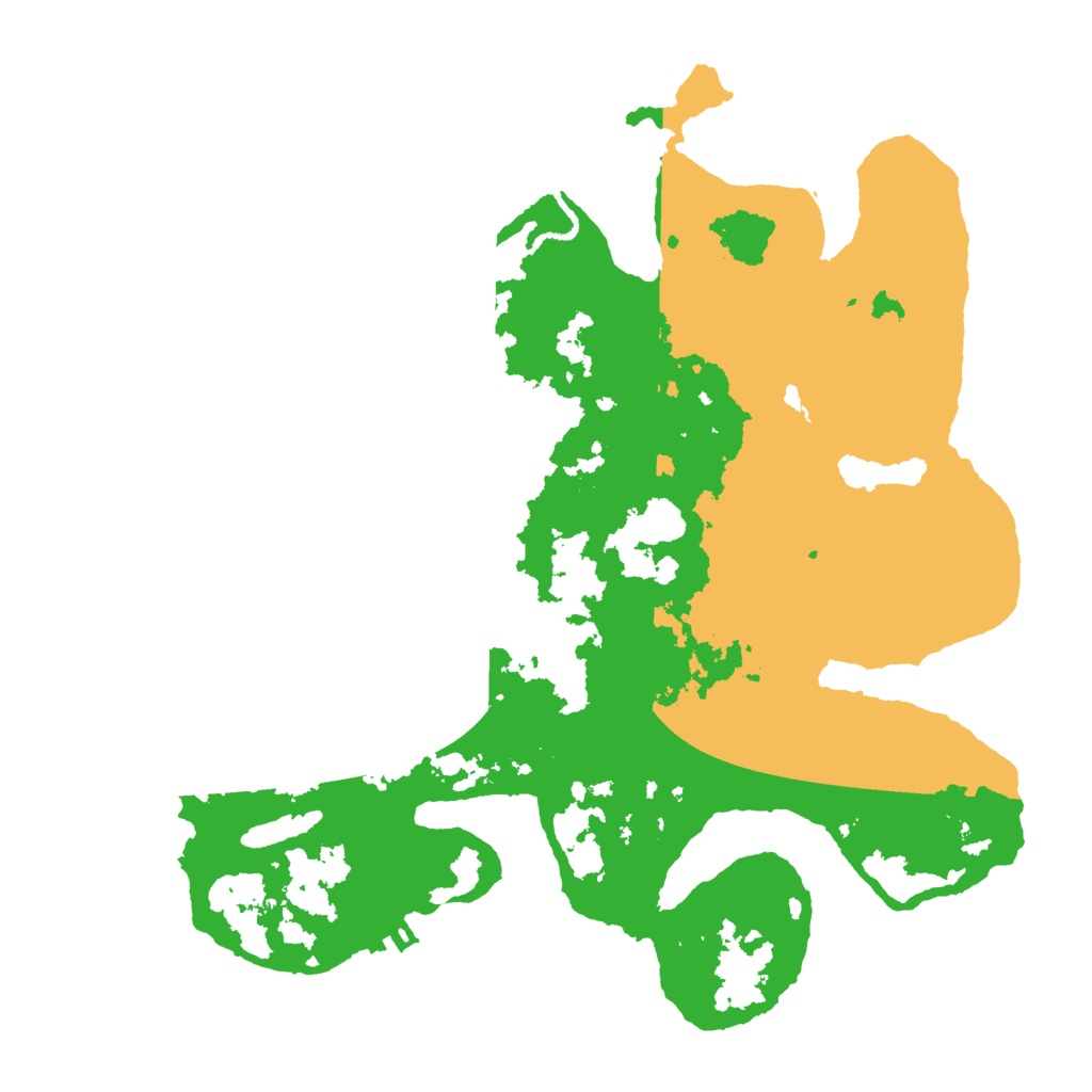 Biome Rust Map: Procedural Map, Size: 3000, Seed: 582441366