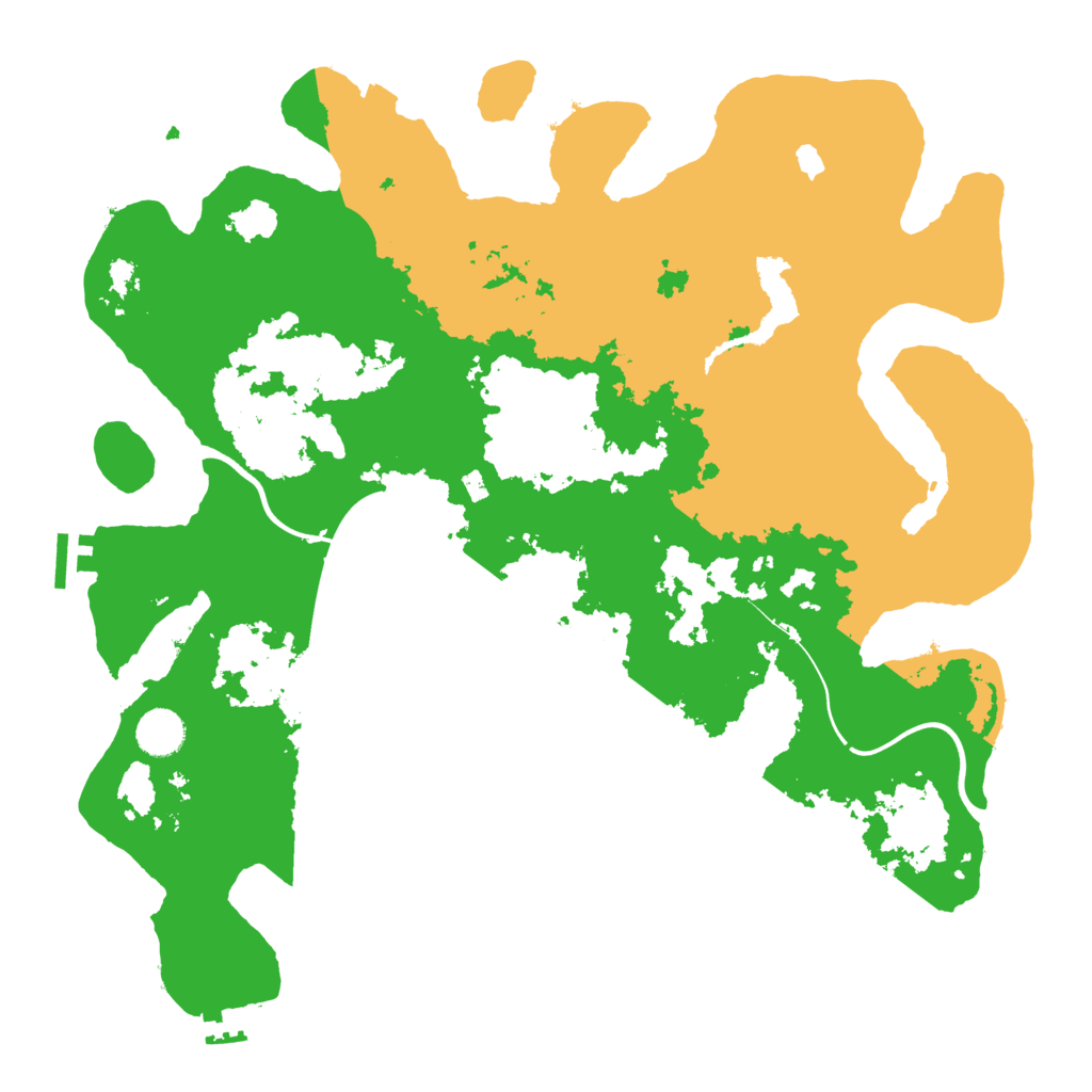 Biome Rust Map: Procedural Map, Size: 4000, Seed: 44816324