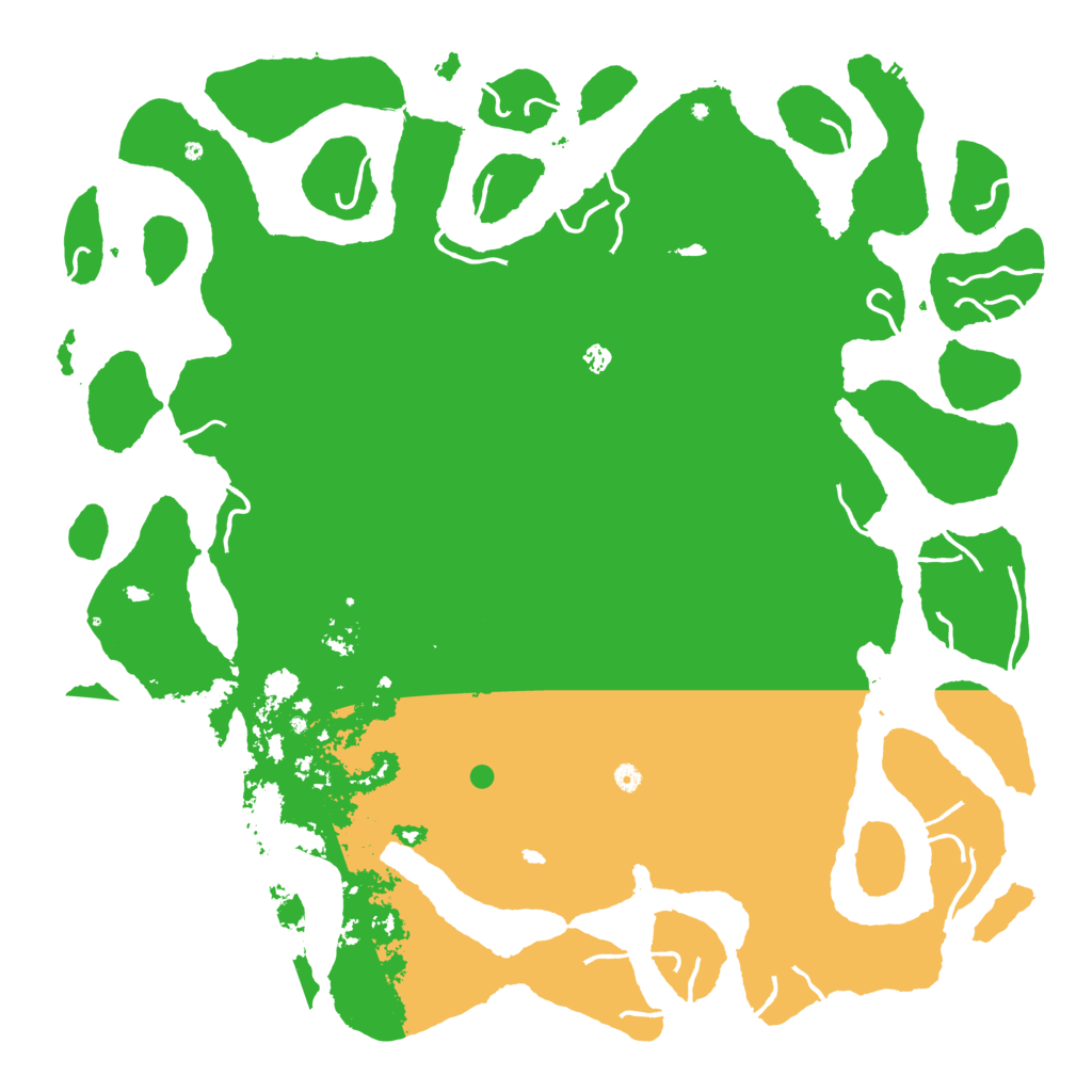 Biome Rust Map: Procedural Map, Size: 6000, Seed: 543242