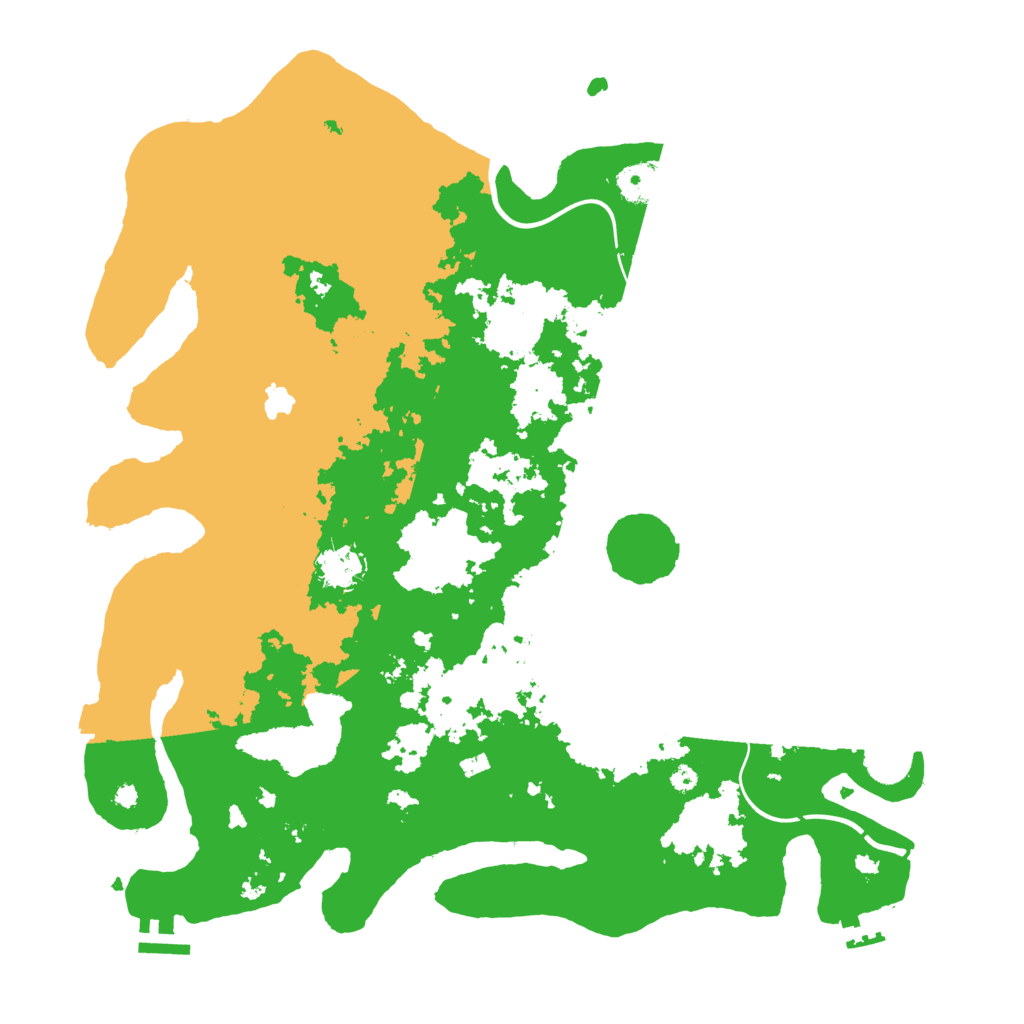 Biome Rust Map: Procedural Map, Size: 4000, Seed: 107195028