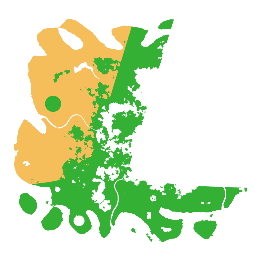 Biome Rust Map: Procedural Map, Size: 4200, Seed: 1292484326