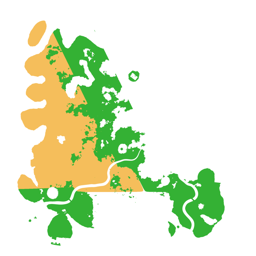 Biome Rust Map: Procedural Map, Size: 4000, Seed: 13436644