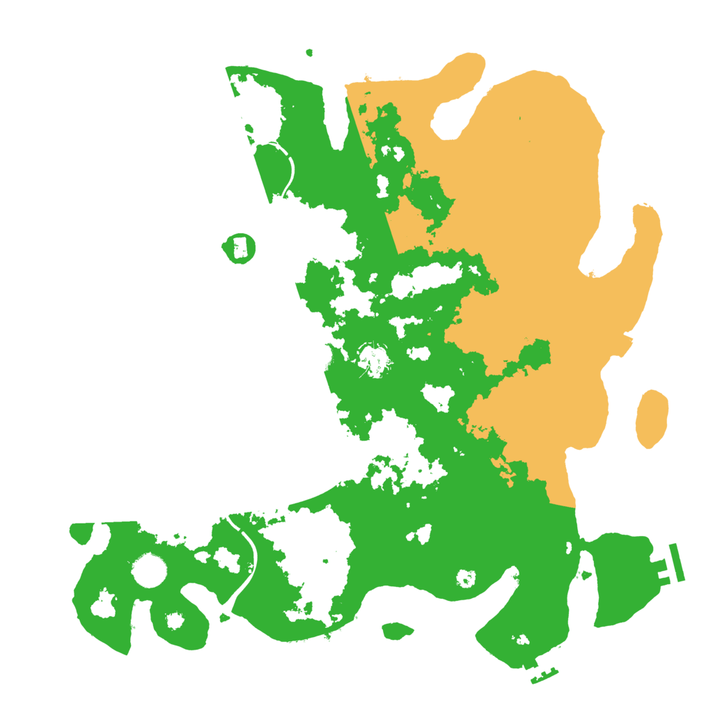 Biome Rust Map: Procedural Map, Size: 3750, Seed: 737462