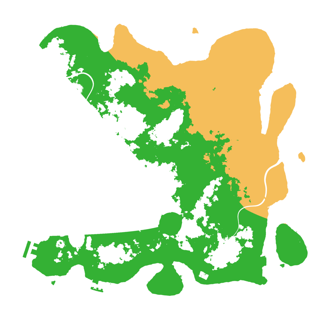 Biome Rust Map: Procedural Map, Size: 3800, Seed: 1608810685
