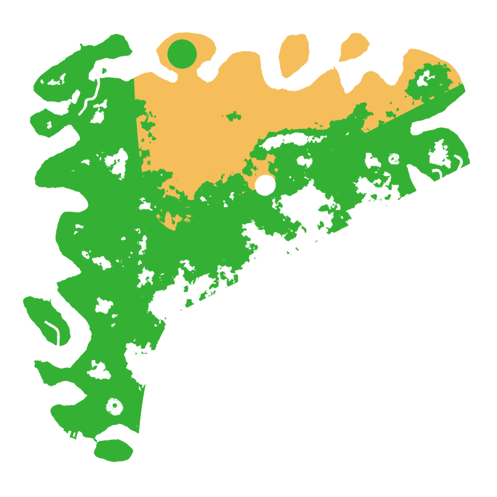 Biome Rust Map: Procedural Map, Size: 4500, Seed: 85639645