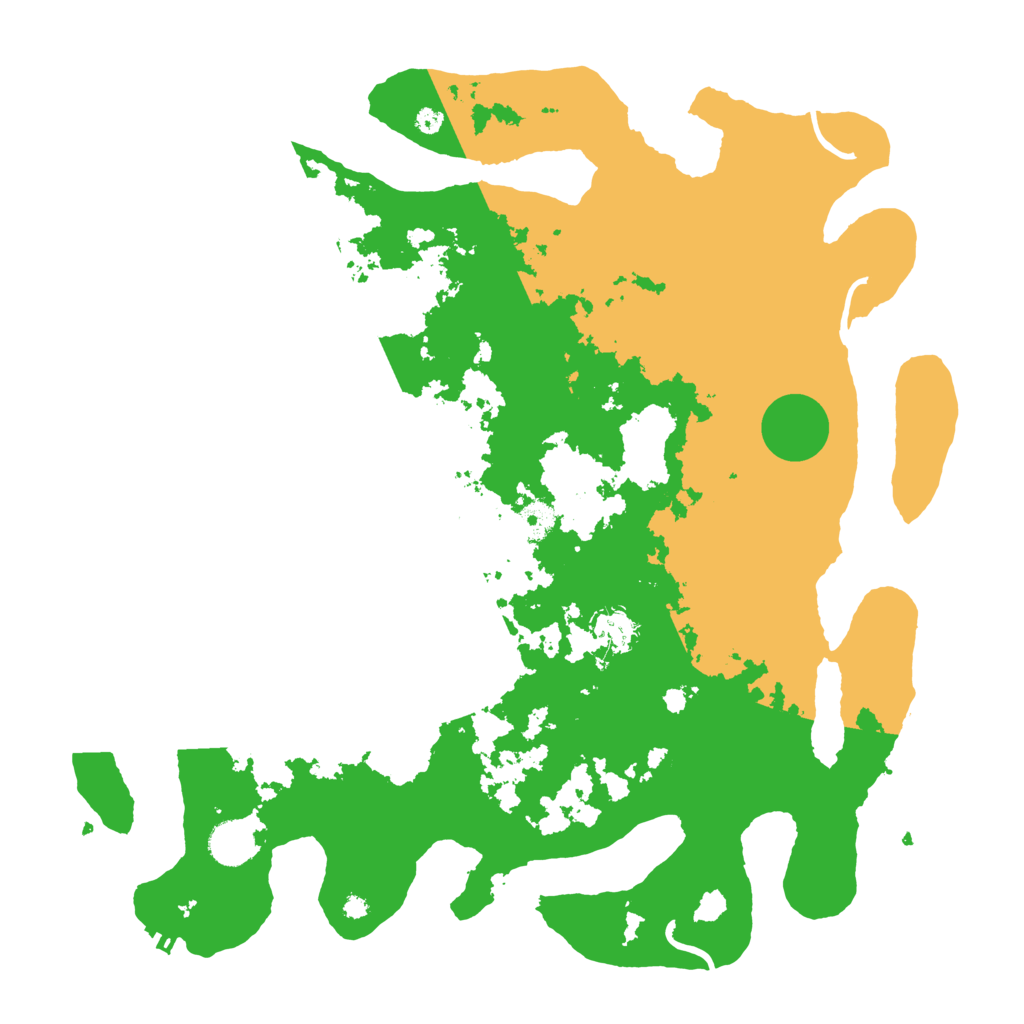 Biome Rust Map: Procedural Map, Size: 4000, Seed: 3910002