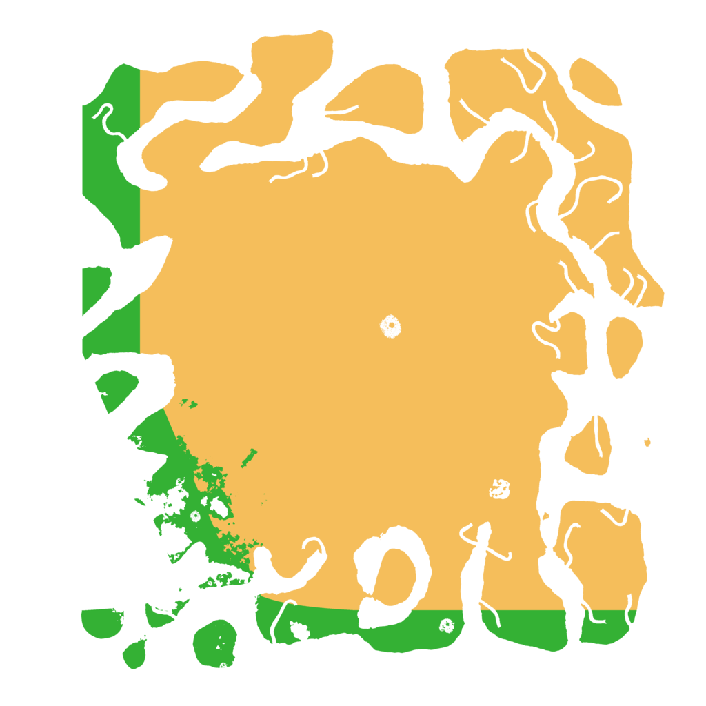 Biome Rust Map: Procedural Map, Size: 5000, Seed: 235476