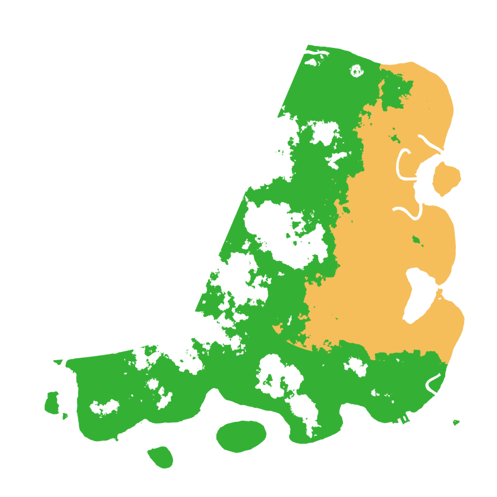 Biome Rust Map: Procedural Map, Size: 4000, Seed: 7991