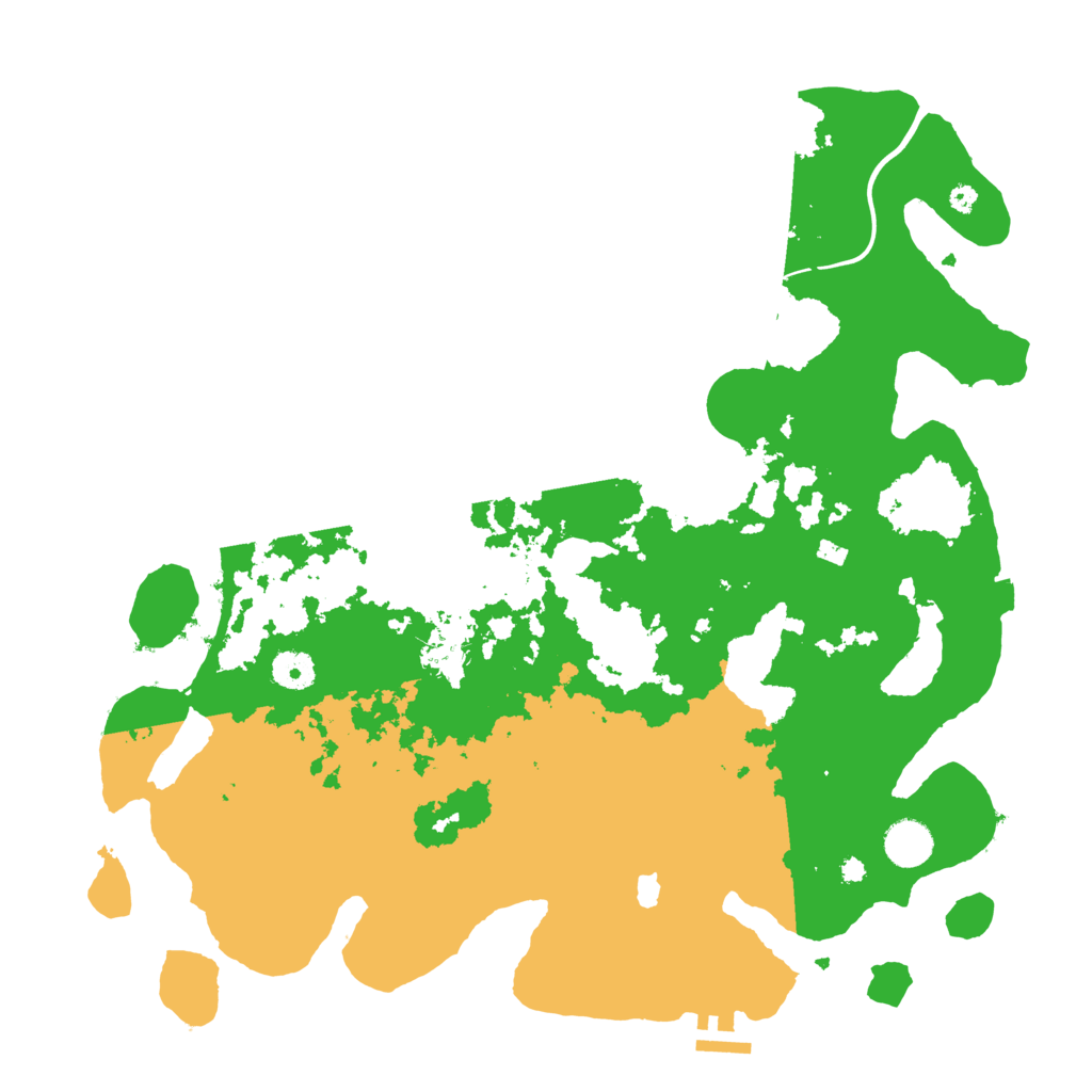 Biome Rust Map: Procedural Map, Size: 4000, Seed: 4020