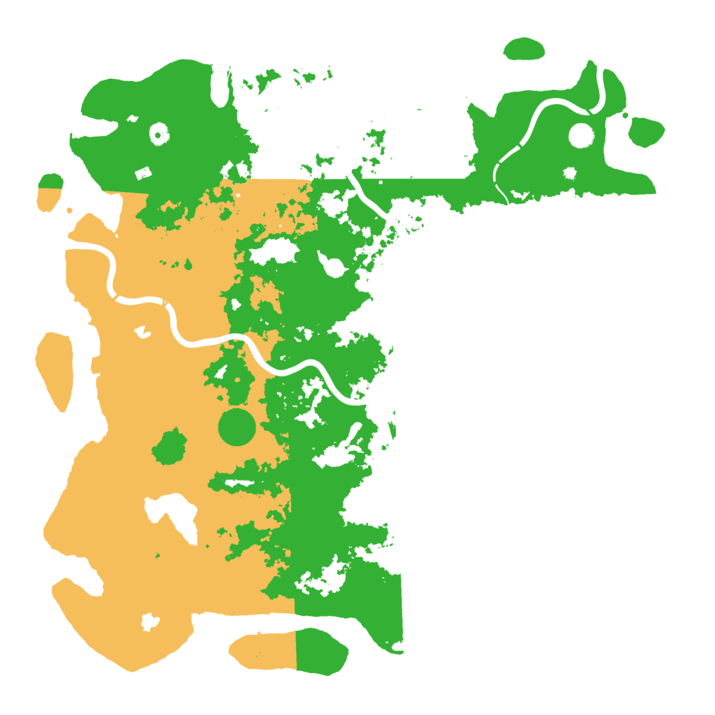 Biome Rust Map: Procedural Map, Size: 5000, Seed: 2685