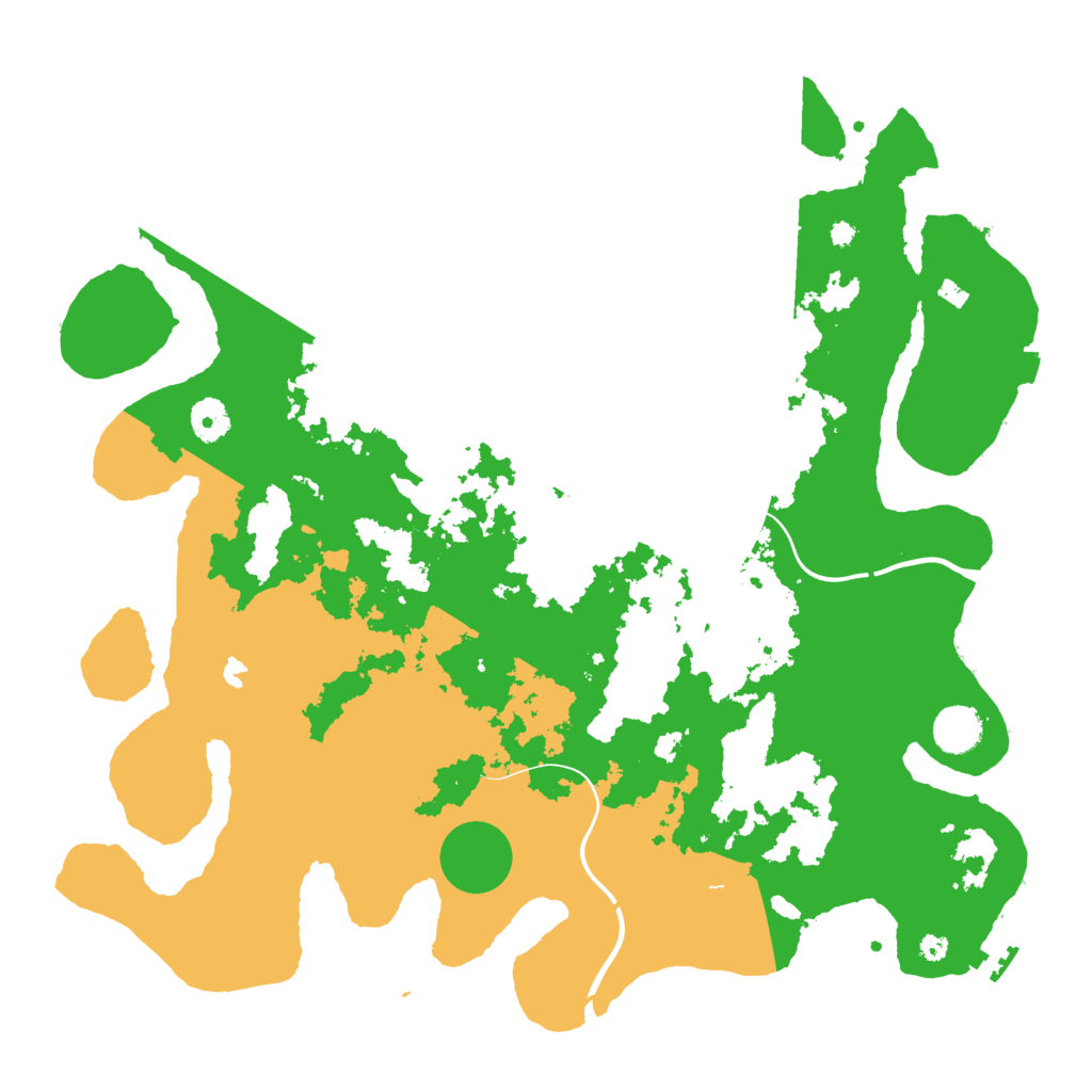 Biome Rust Map: Procedural Map, Size: 4000, Seed: 6726421
