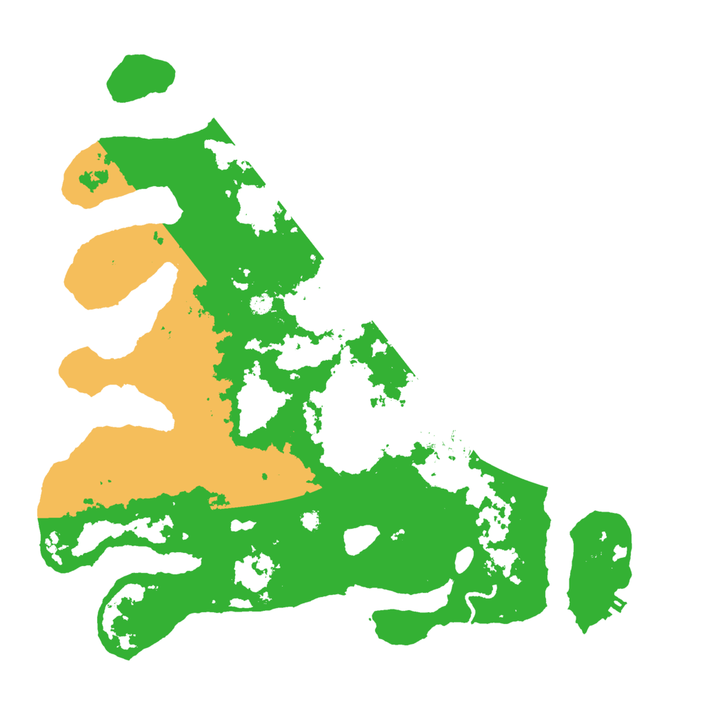 Biome Rust Map: Procedural Map, Size: 3500, Seed: 100014810