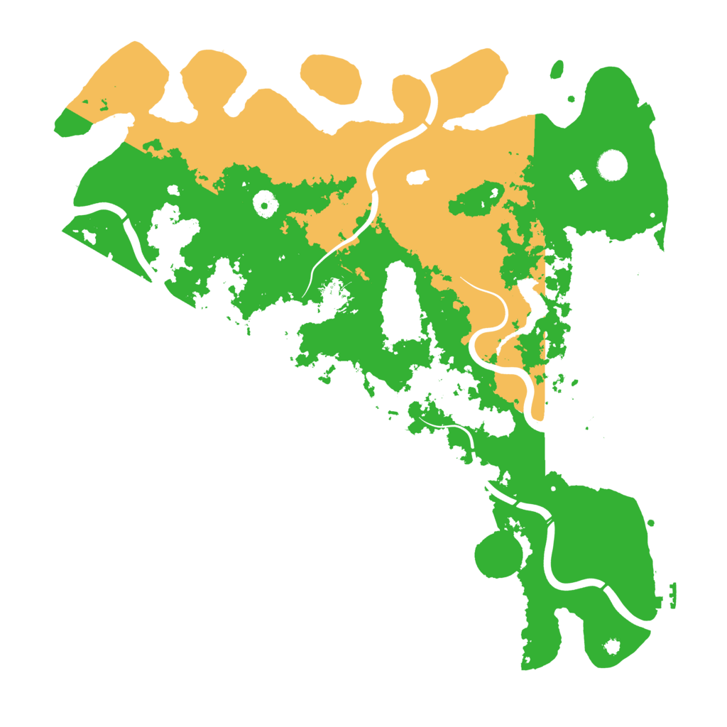 Biome Rust Map: Procedural Map, Size: 4250, Seed: 1808411091