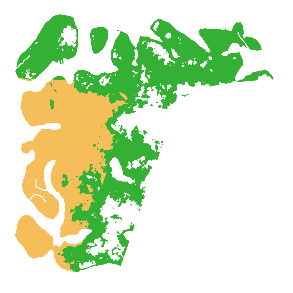 Biome Rust Map: Procedural Map, Size: 4500, Seed: 1073785