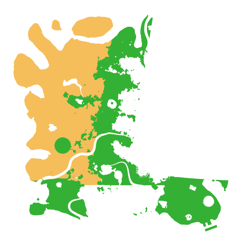 Biome Rust Map: Procedural Map, Size: 4000, Seed: 138313