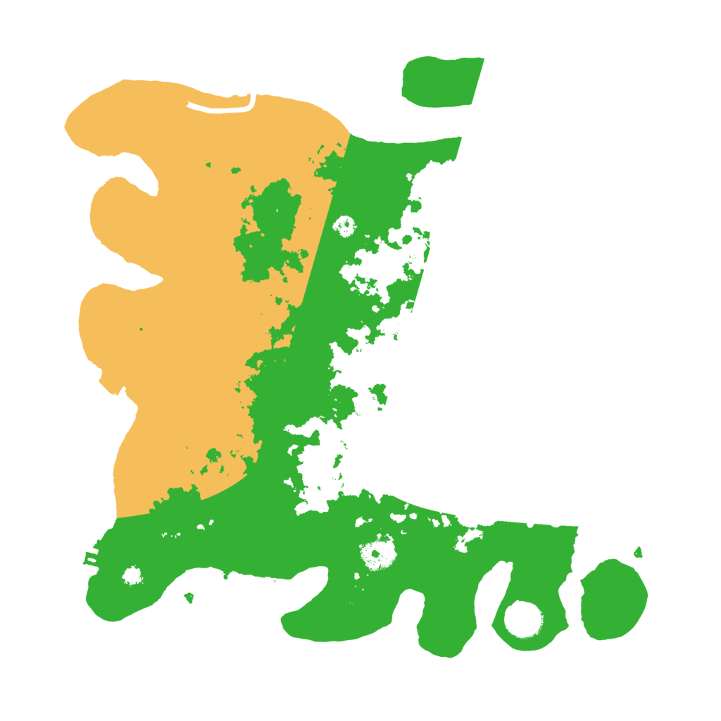 Biome Rust Map: Procedural Map, Size: 3500, Seed: 410147533