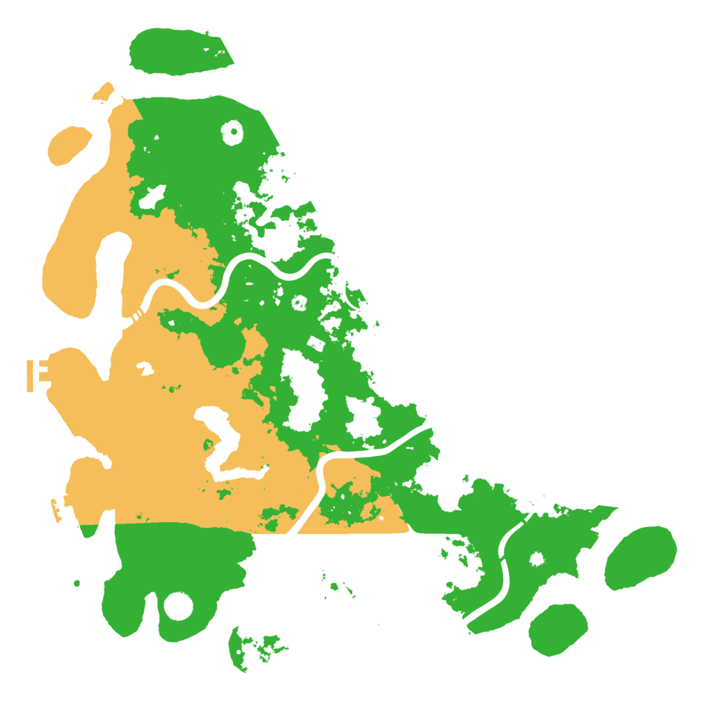 Biome Rust Map: Procedural Map, Size: 4500, Seed: 7524052