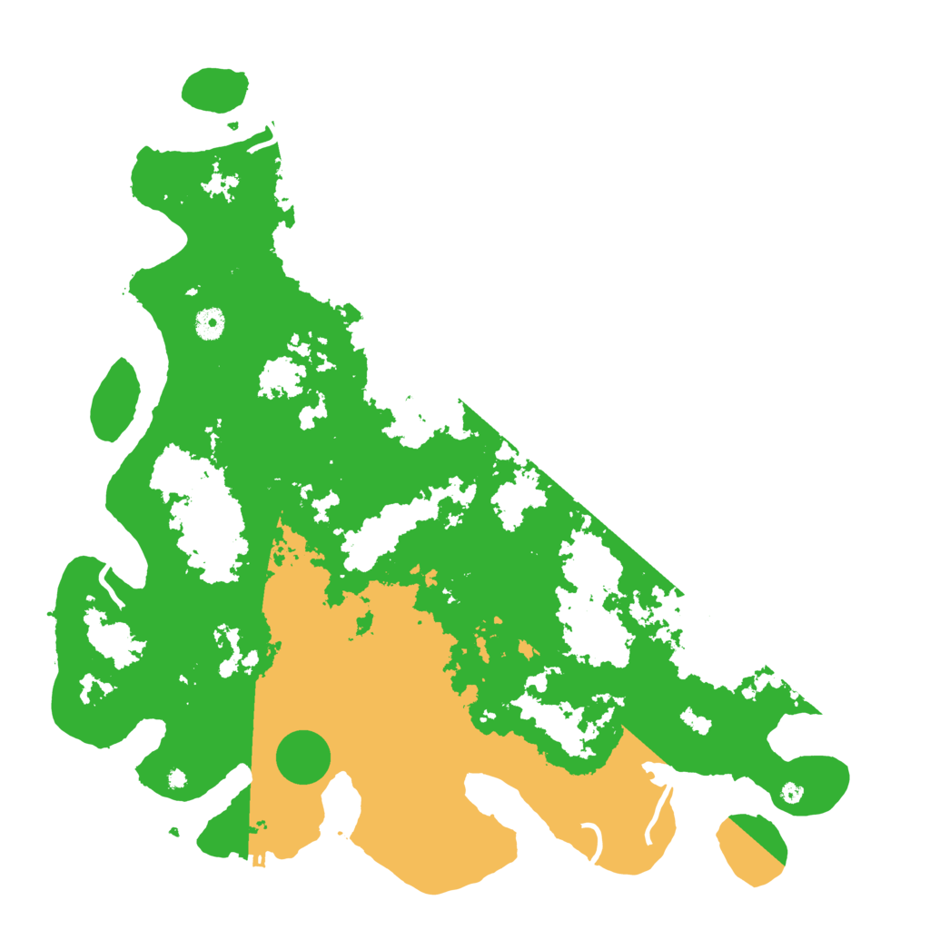 Biome Rust Map: Procedural Map, Size: 4500, Seed: 41278