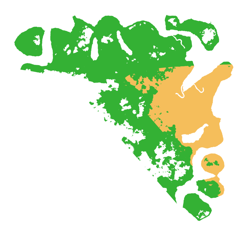 Biome Rust Map: Procedural Map, Size: 4000, Seed: 3103738