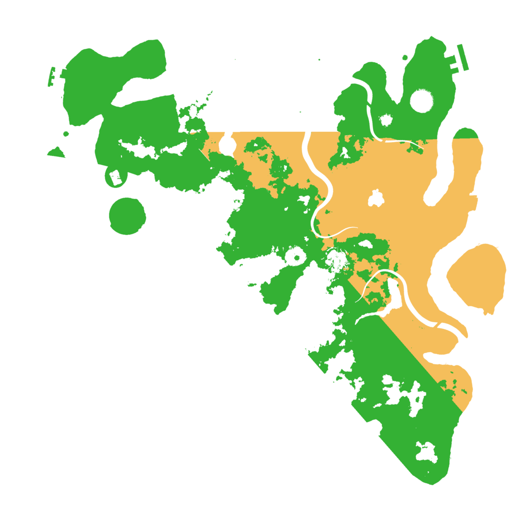 Biome Rust Map: Procedural Map, Size: 4000, Seed: 3103738