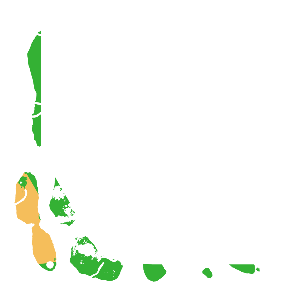 Biome Rust Map: Procedural Map, Size: 3800, Seed: 8765454