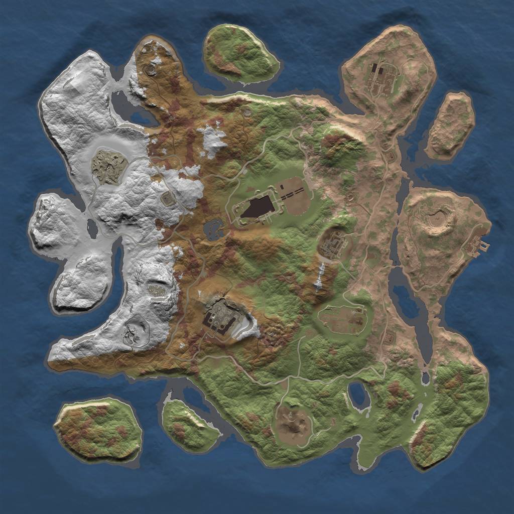 Barren :: Rust Map :: Just-Wiped