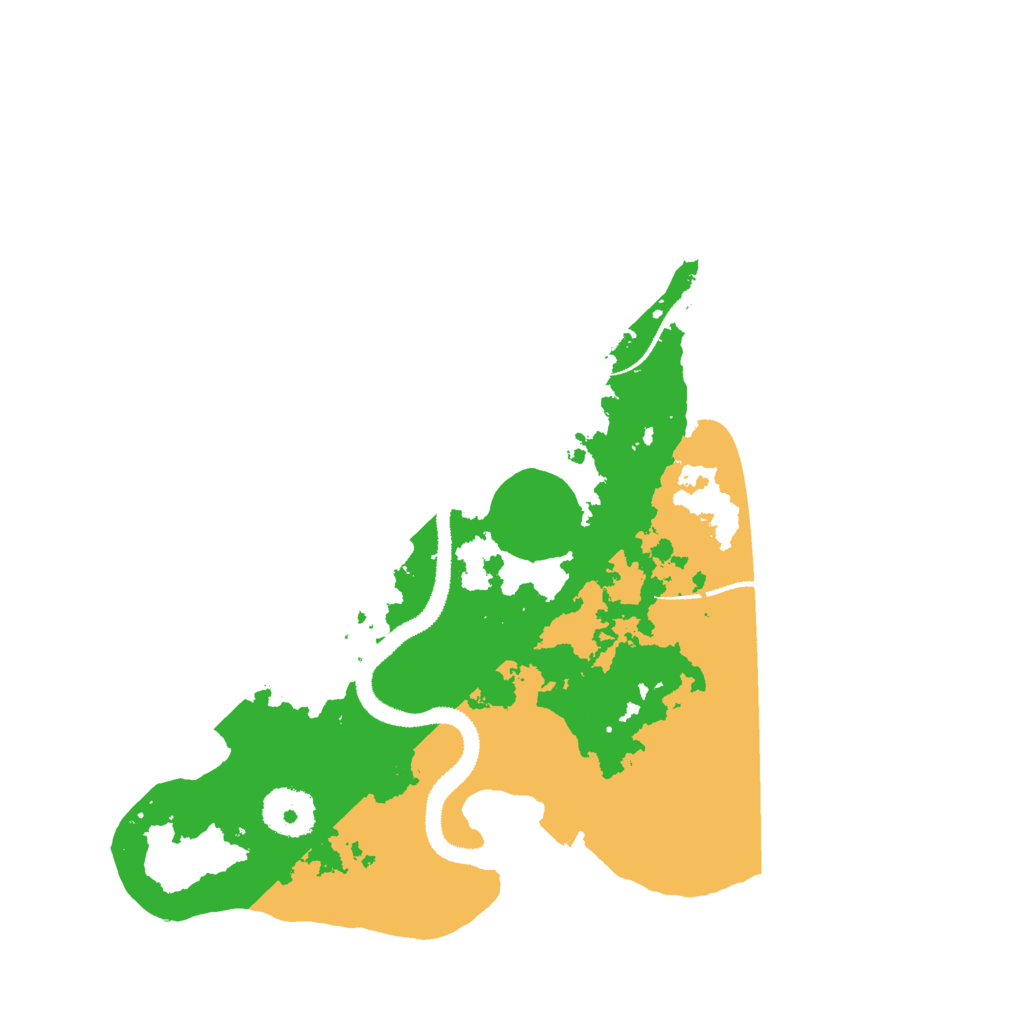 Biome Rust Map: Procedural Map, Size: 3000, Seed: 2355044