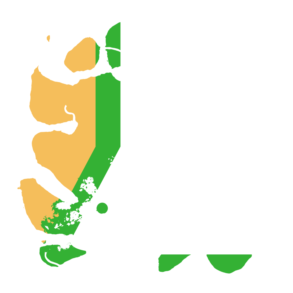 Biome Rust Map: Procedural Map, Size: 3500, Seed: 1642651136