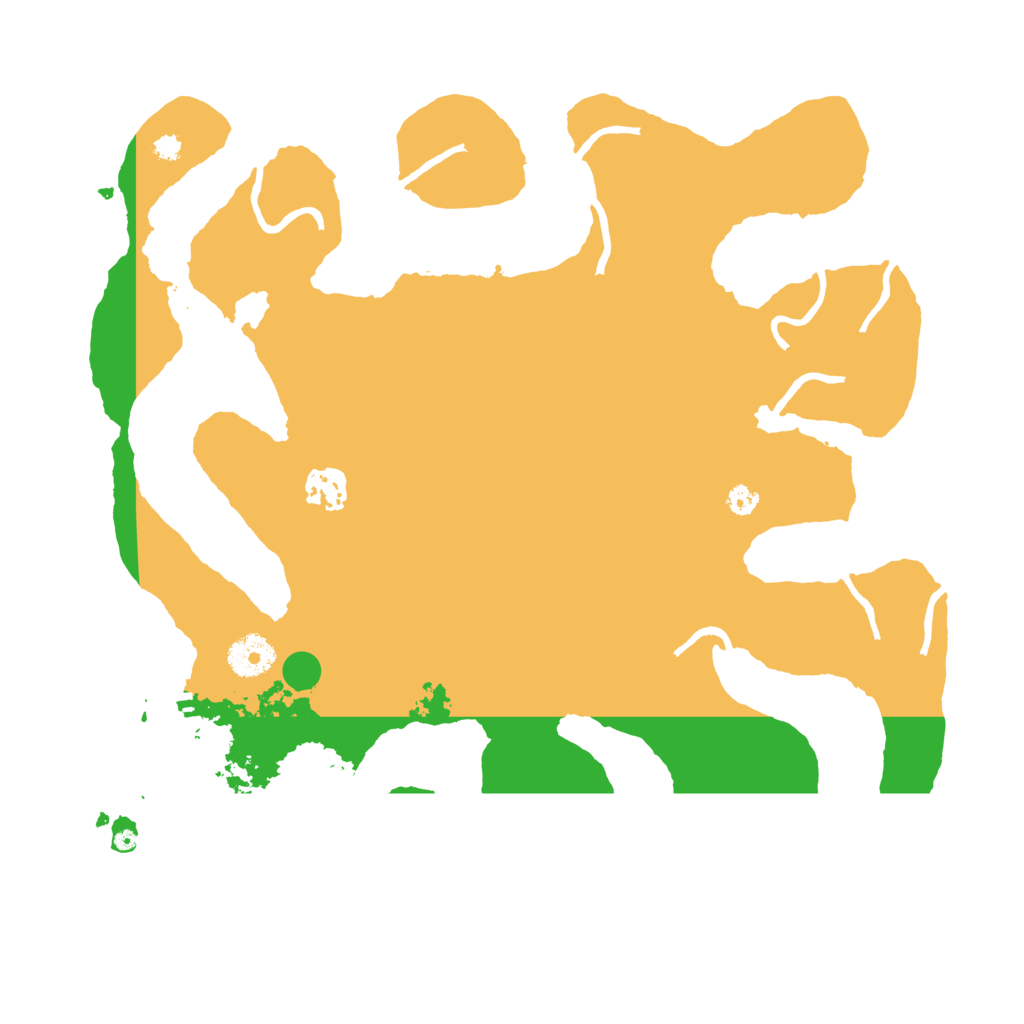 Biome Rust Map: Procedural Map, Size: 3500, Seed: 64184639