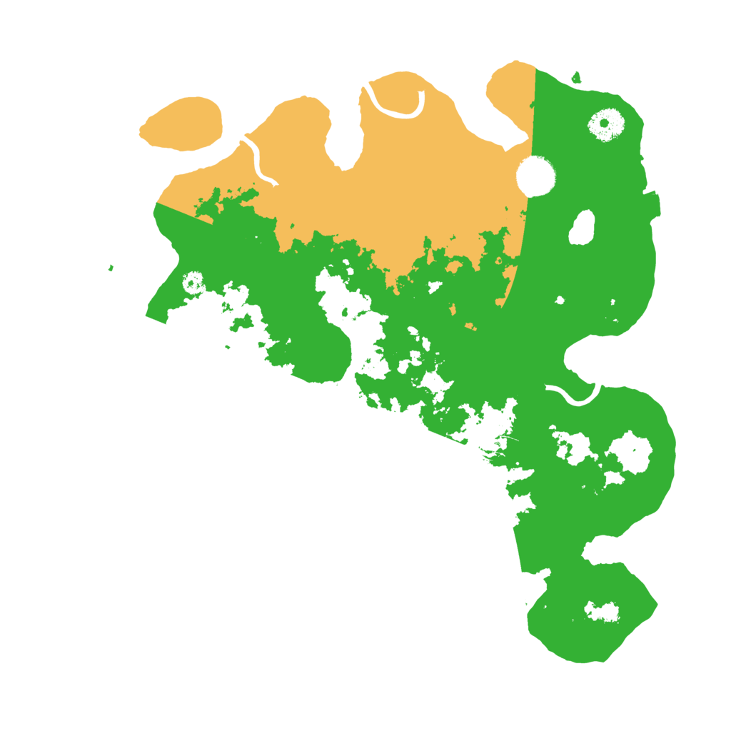 Biome Rust Map: Procedural Map, Size: 3300, Seed: 124124124