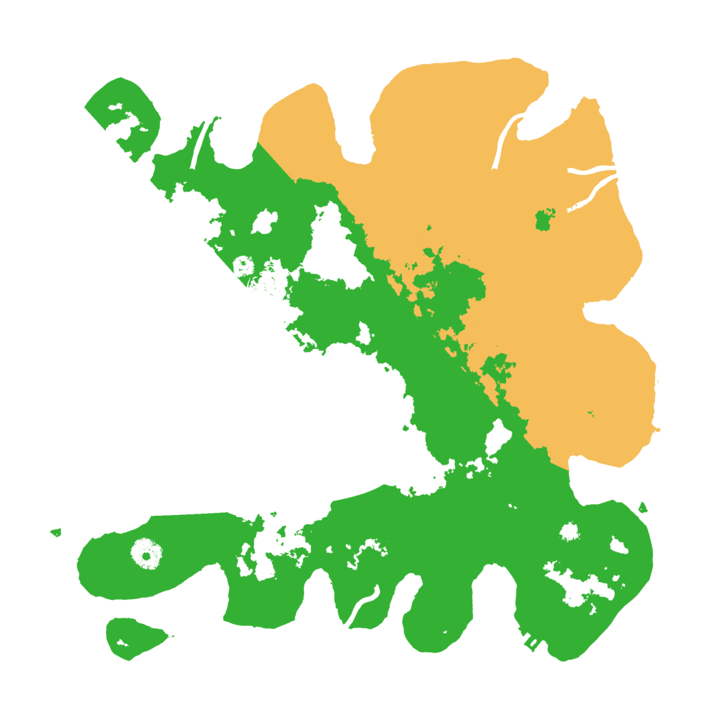 Biome Rust Map: Procedural Map, Size: 3500, Seed: 127161819