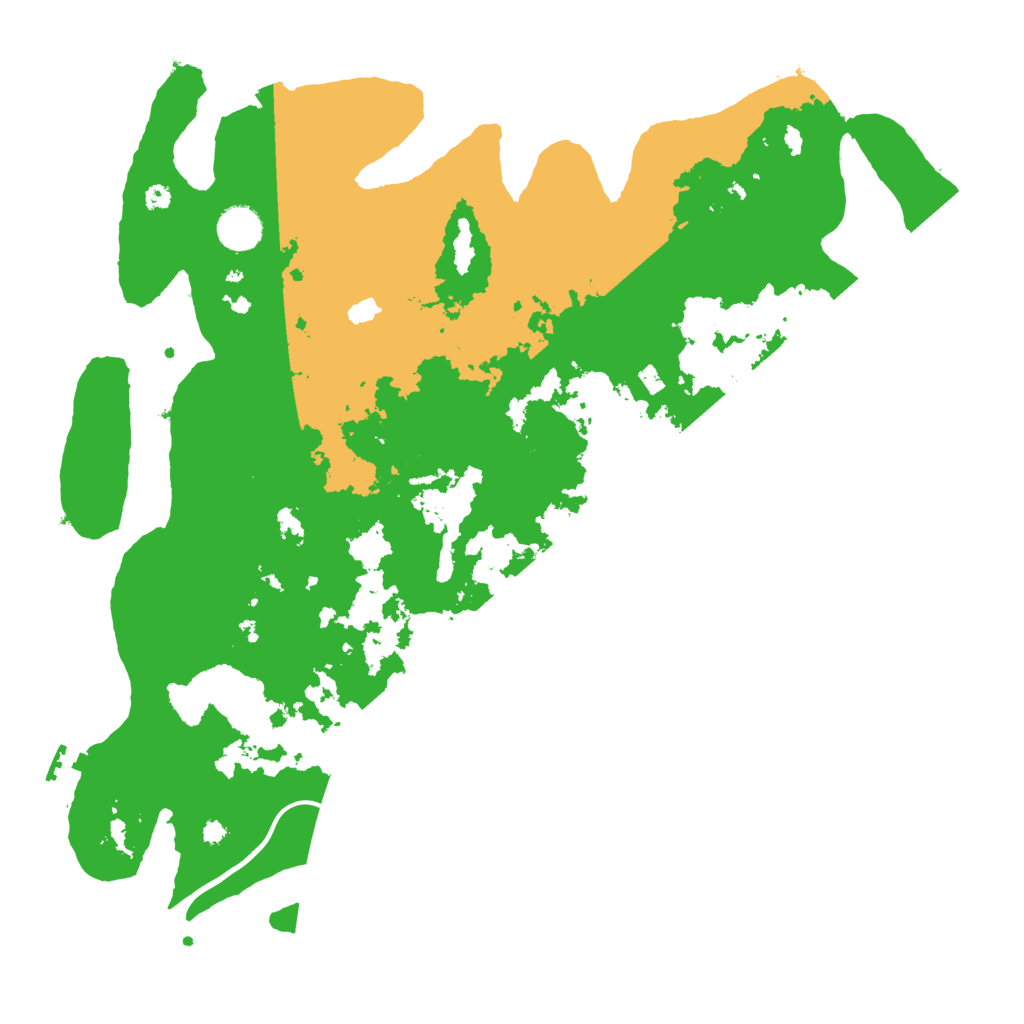 Biome Rust Map: Procedural Map, Size: 4000, Seed: 5020