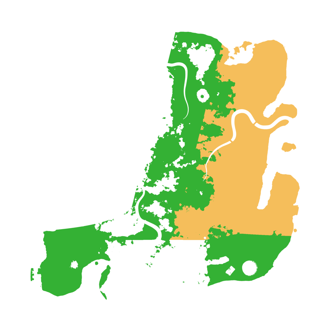 Biome Rust Map: Procedural Map, Size: 3800, Seed: 782169852