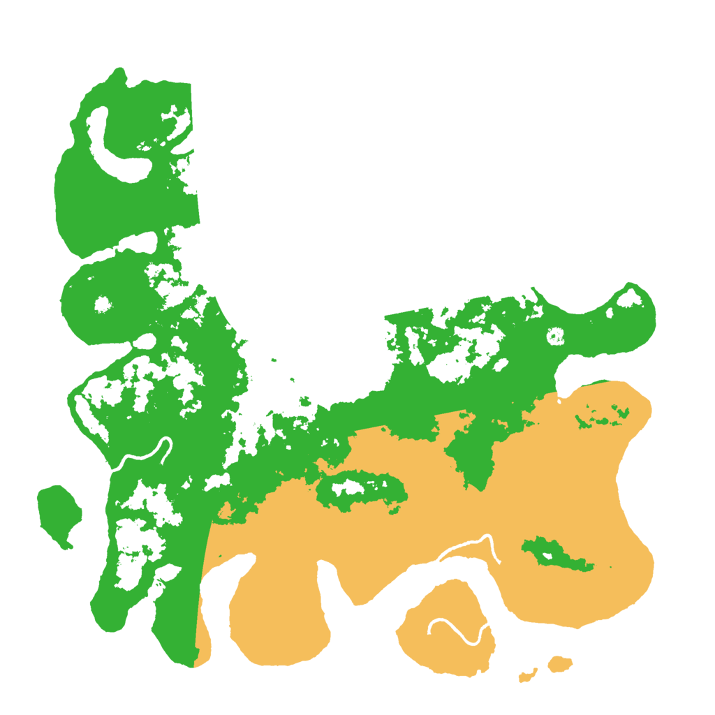 Biome Rust Map: Procedural Map, Size: 4000, Seed: 943