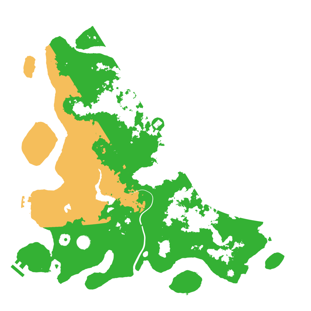 Biome Rust Map: Procedural Map, Size: 4000, Seed: 310743