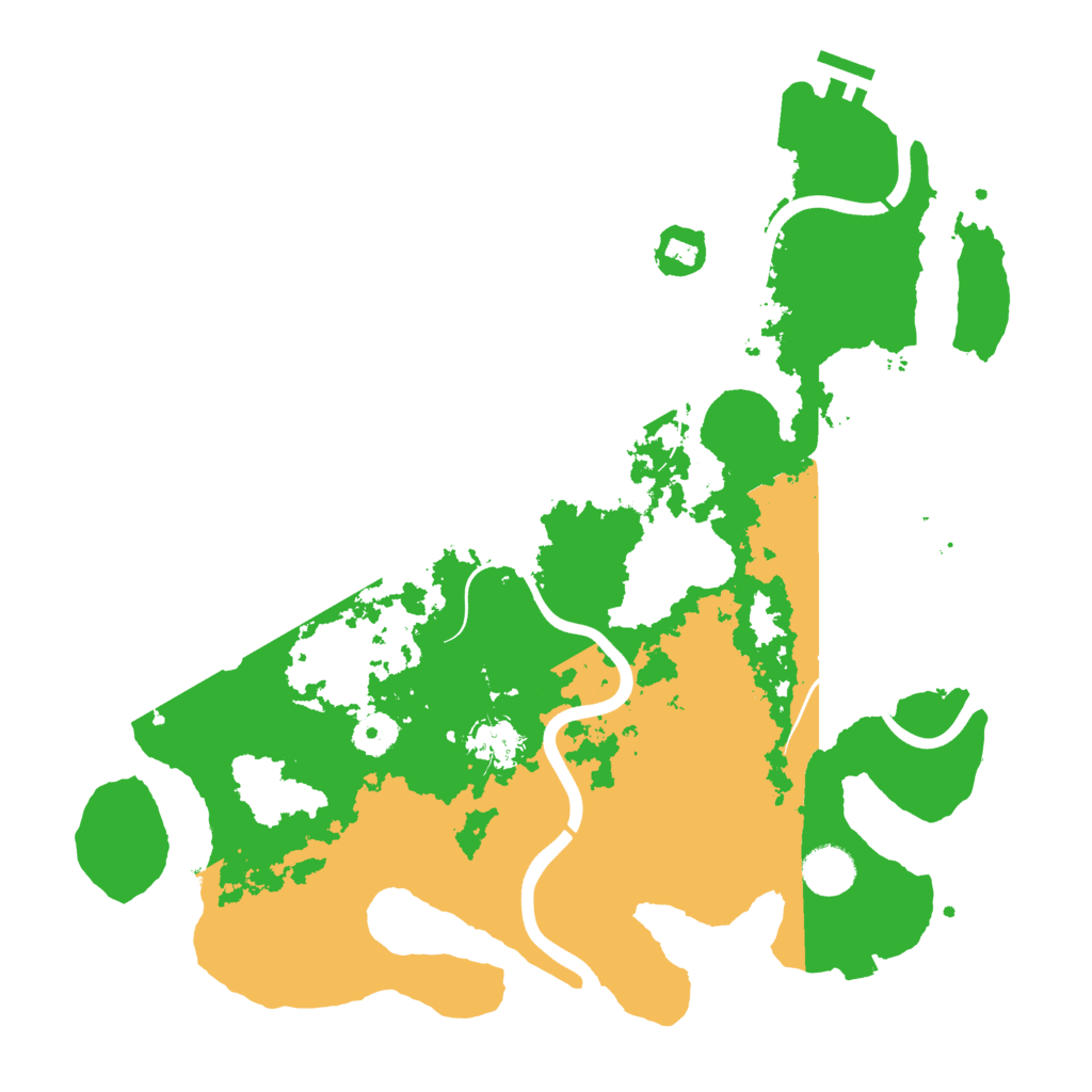 Biome Rust Map: Procedural Map, Size: 3800, Seed: 8896319