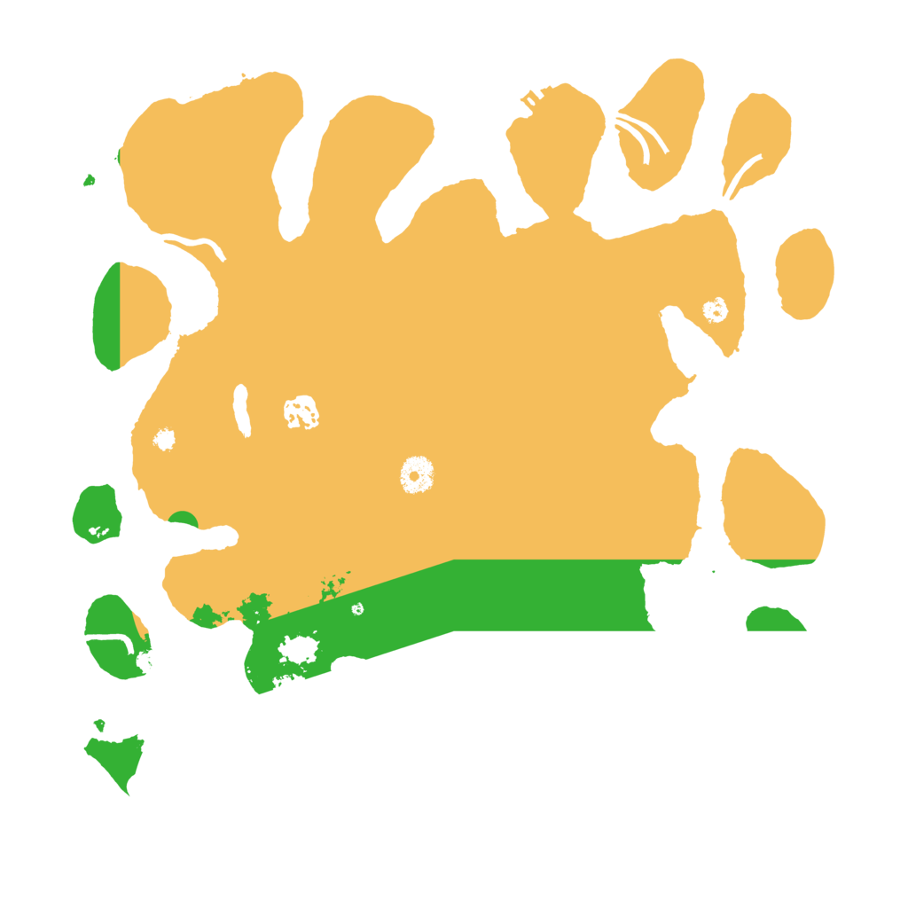 Biome Rust Map: Procedural Map, Size: 3800, Seed: 164893752