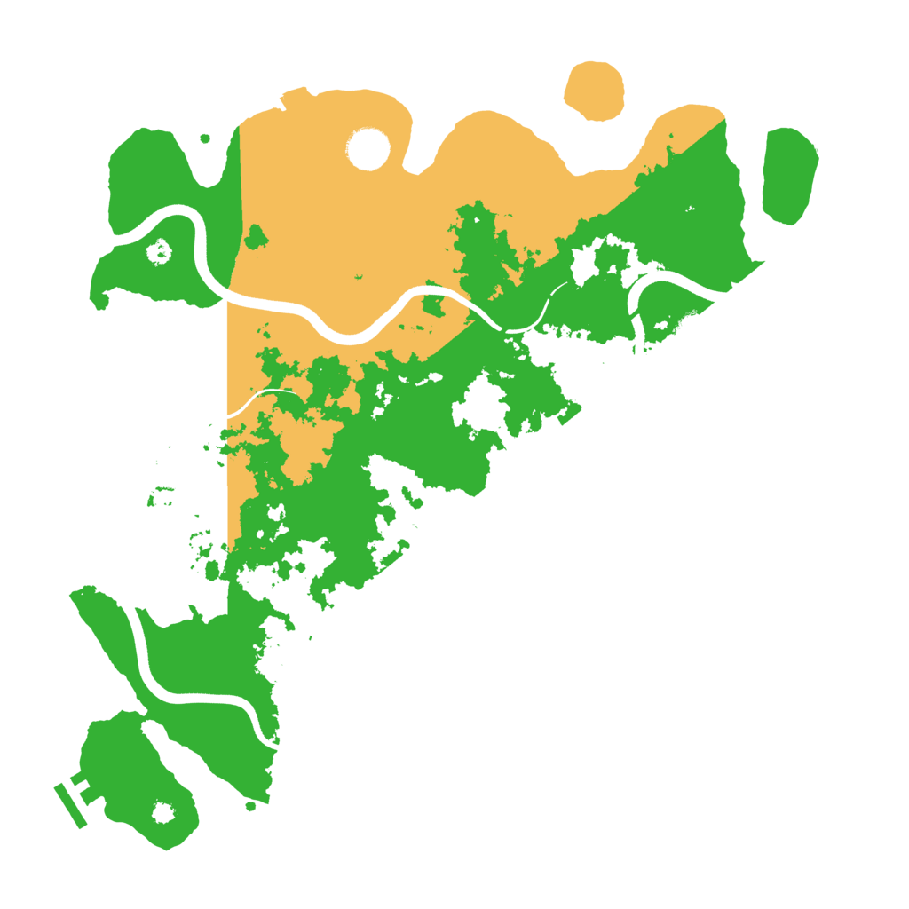 Biome Rust Map: Procedural Map, Size: 3750, Seed: 111565