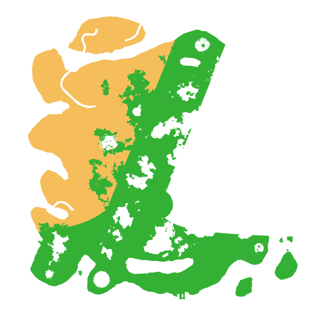 Biome Rust Map: Procedural Map, Size: 3500, Seed: 1794540449