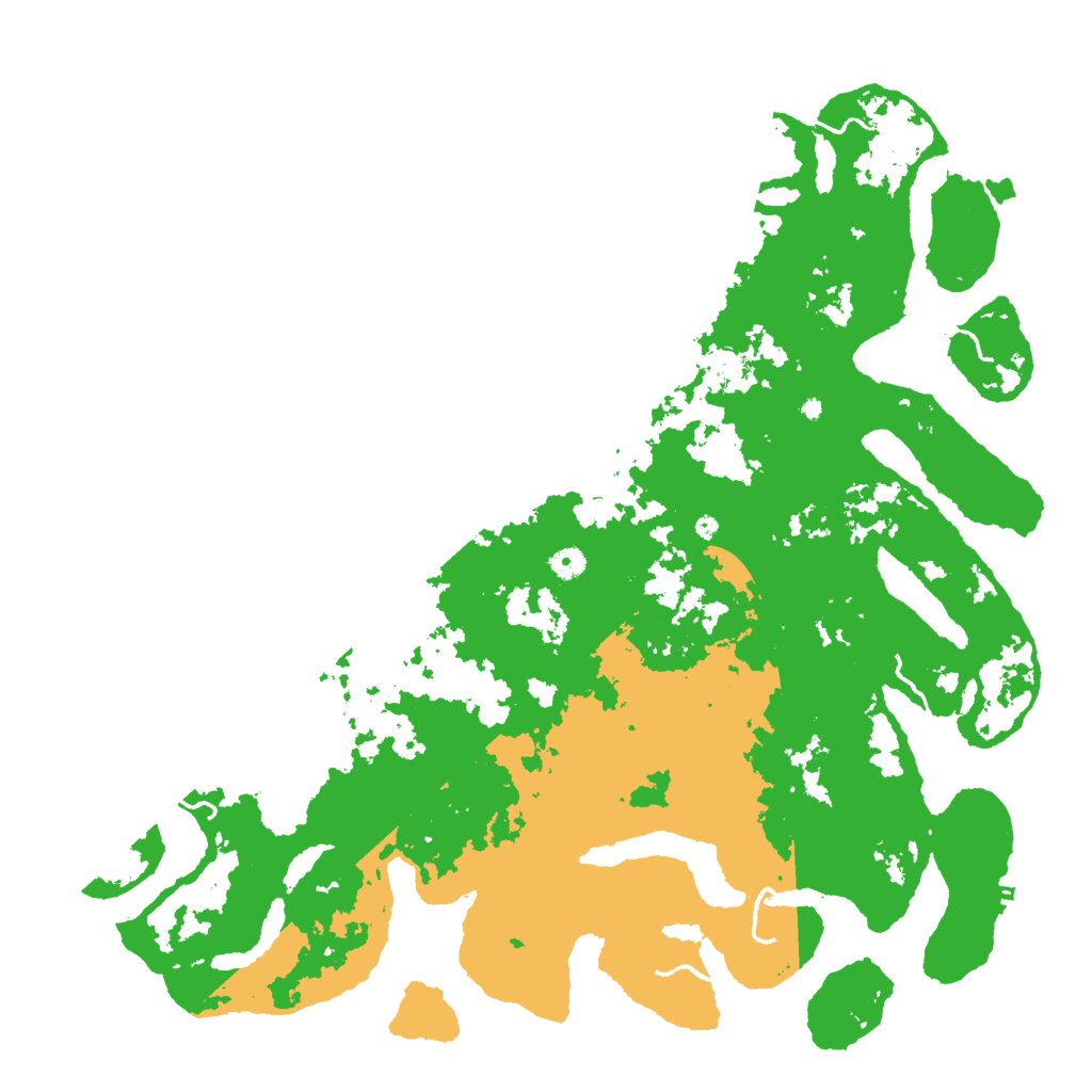 Biome Rust Map: Procedural Map, Size: 5000, Seed: 853852