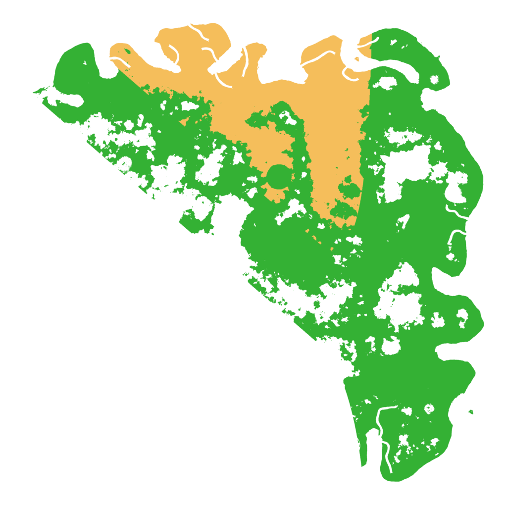 Biome Rust Map: Procedural Map, Size: 5435, Seed: 6000