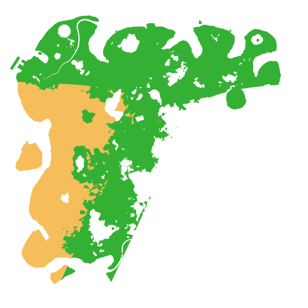 Biome Rust Map: Procedural Map, Size: 4250, Seed: 1258375383