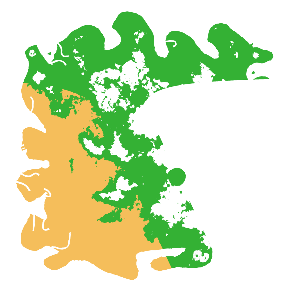 Biome Rust Map: Procedural Map, Size: 4500, Seed: 621866835