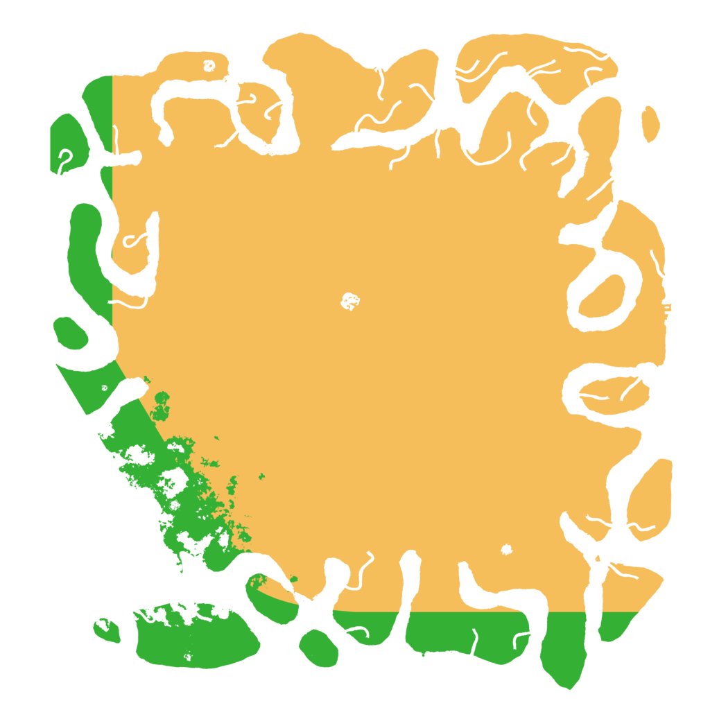 Biome Rust Map: Procedural Map, Size: 6000, Seed: 2873910