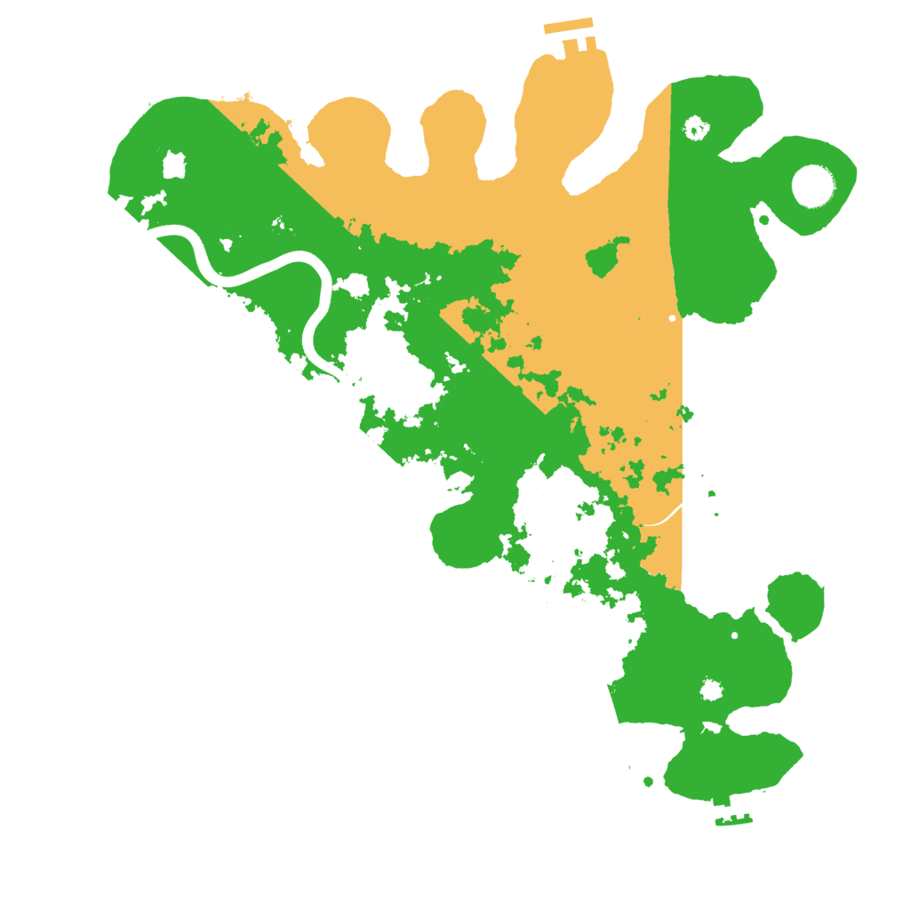 Biome Rust Map: Procedural Map, Size: 3750, Seed: 6607497