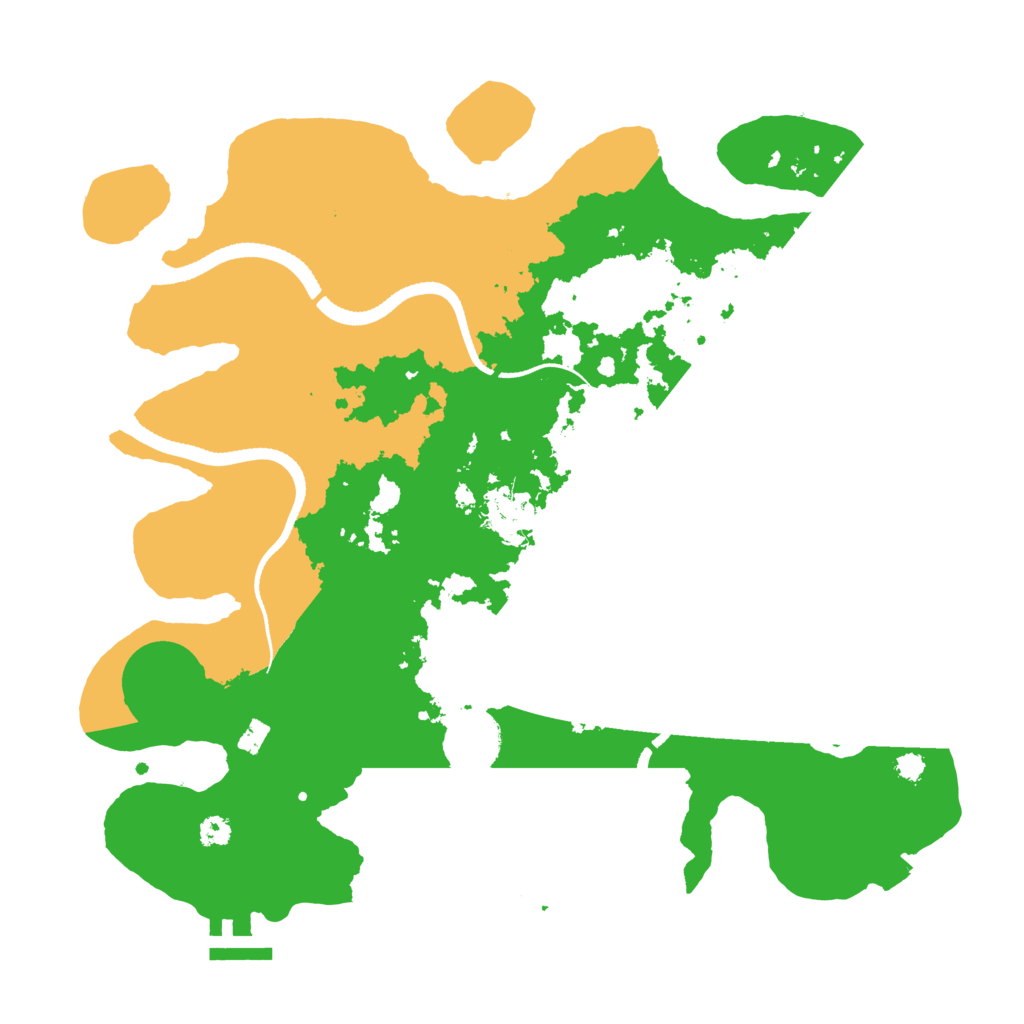 Biome Rust Map: Procedural Map, Size: 3300, Seed: 1263750138