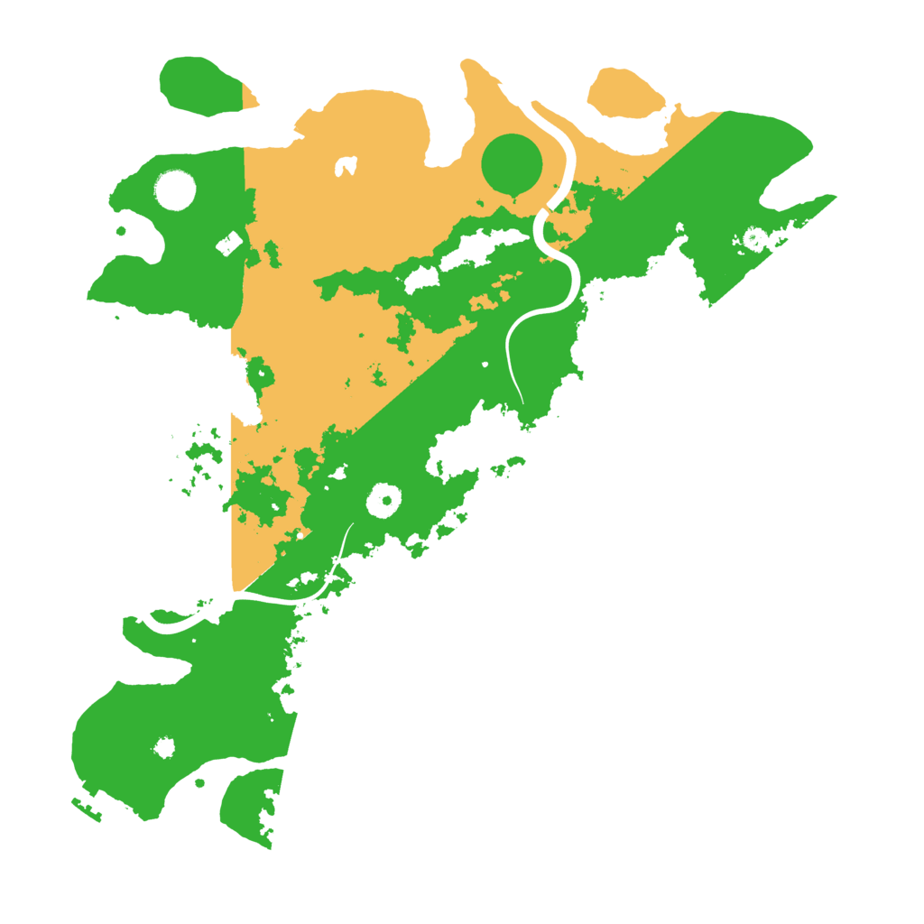 Biome Rust Map: Procedural Map, Size: 4000, Seed: 490394513
