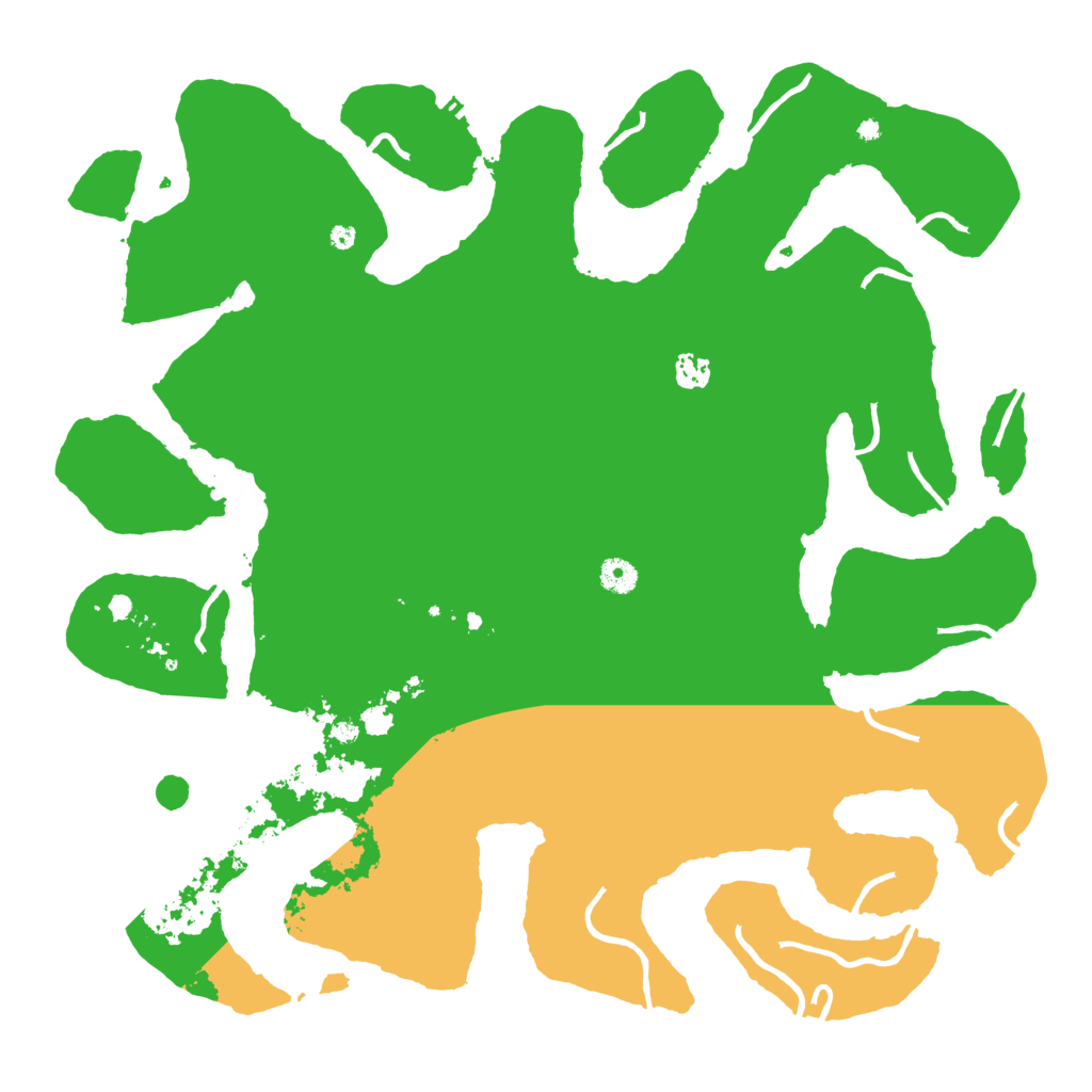 Biome Rust Map: Procedural Map, Size: 4500, Seed: 65465221