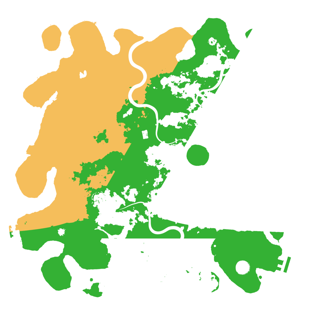 Biome Rust Map: Procedural Map, Size: 4000, Seed: 87613213